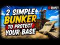 Easy Bunker Base Tust #rustgame