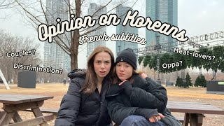 CLICHÉS about KOREANS: our OPINION 🇰🇷😰 (FR subtitles)