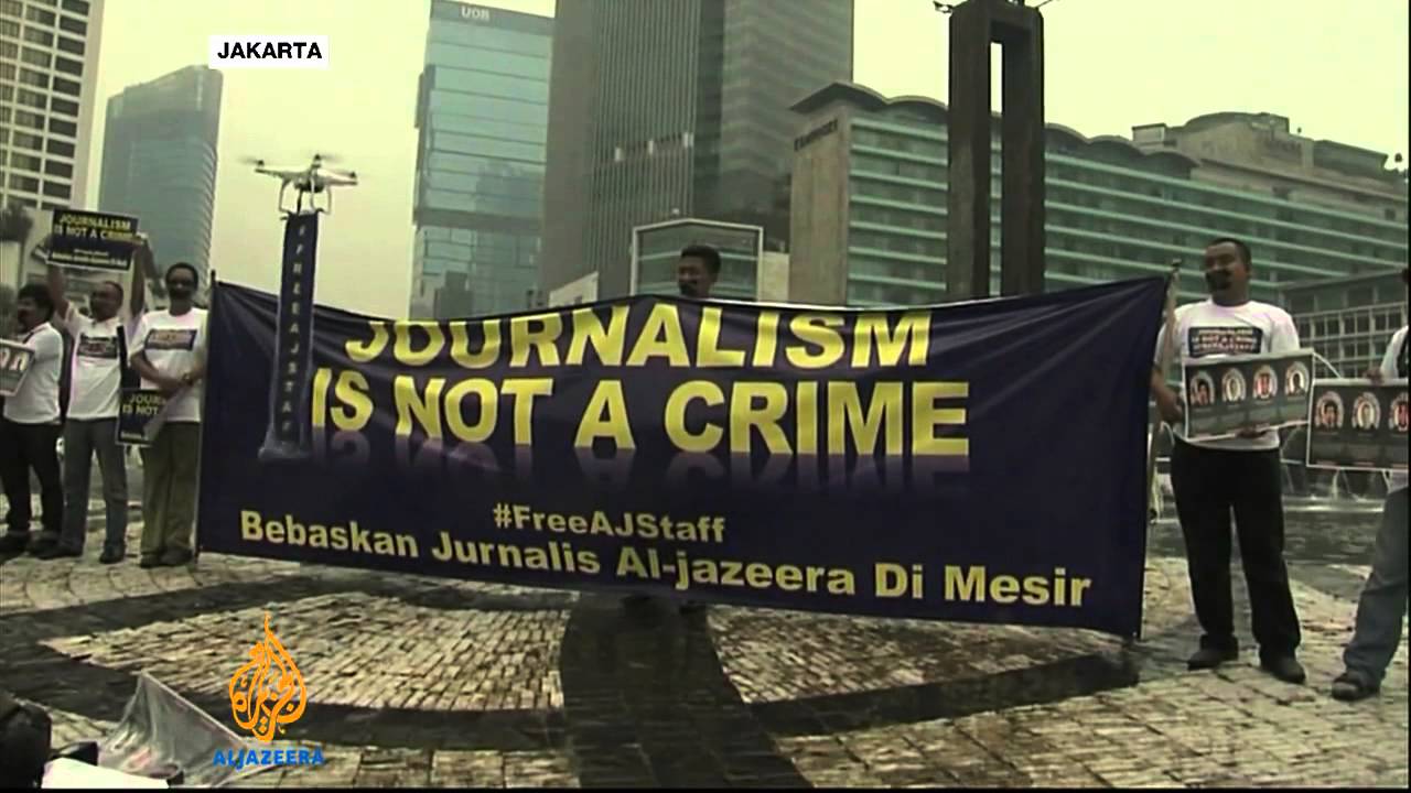 تدعو قناة الجزيرة إلى تقديم دعم عالمي لموظفيها