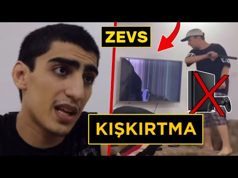 ZEVS’İN TELEVİZORUNU PARÇALADIM - PLAYSTATİON 4 QIRDIM ! ( KIŞKIRTMA )