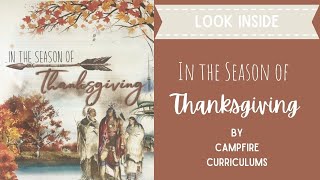 *Look Inside* | Thanksgiving | In the Season of Thanksgiving | Campfire Curriculums | Unit Study