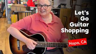 Guitar Store Visit:   TONEWOOD & COURAGE  Napa, CA ** Lowden - Gallagher - Taylor #guitar