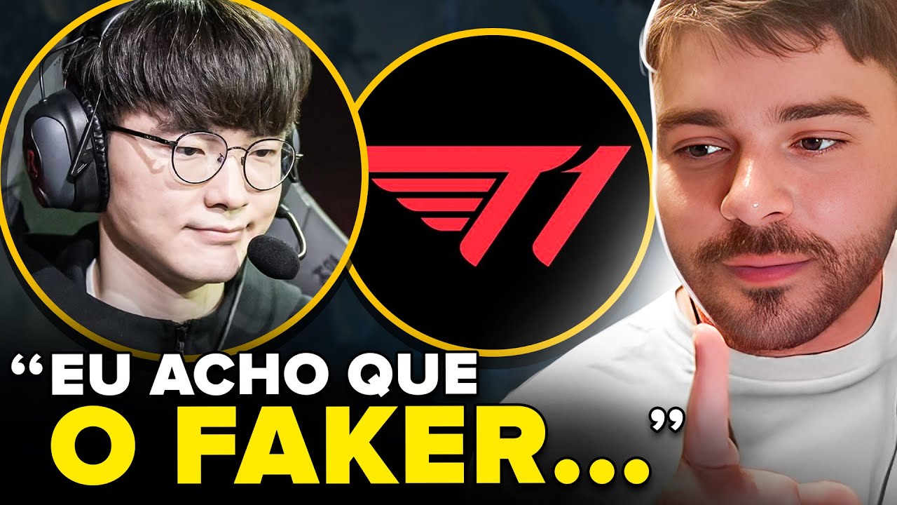 O FAKER vai SAIR DA T1??? MINERVA comenta SOBRE!