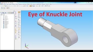 SOLID EDGE-Eye of Knuckle Joint (Part # 02)