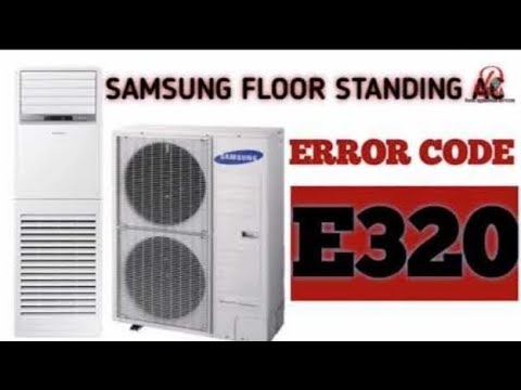 Samsung Floor standing Cabinet AC Error E320