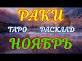 ГОРОСКОП РАКИ НА НОЯБРЬ МЕСЯЦ.2020