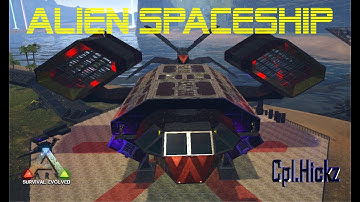 ARK: Survival Evolved || ALIEN SPACESHIP