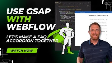 How to Use GSAP and Webflow - Let