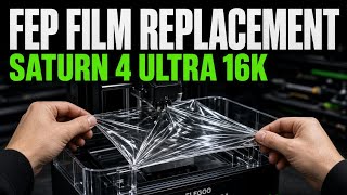 Replacing the FEP on My Saturn 4 Ultra 16K | Brains Baits Lab
