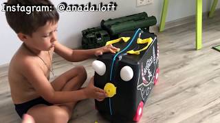 Детский чемодан Trunki. Обзор чемодана для детей Транки!