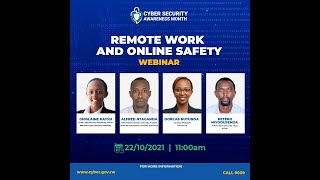 Remote Work and Online Safety Webinar