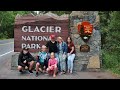 Glacier National Park. 🏔 Поездка в облаках.☁️⛅️ Водопад 💦 и медвежьи тропы 🐾🐾