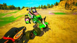 Monster Jam Steel Titans 2 Fails Funny Moments & Glitches