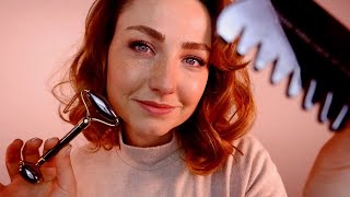 ASMR - Let me take care of you - (GUA SHA massage with positive affirmations)