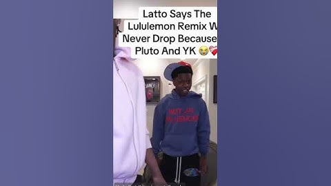 Thumbnail of ( Latto says the whim whammie remix will never drop because of Pluto and Yk👀 #viralvideo #fyp