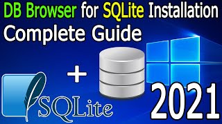 Как установить DB Browser для SQLite в Windows 10 [обновление 2021 г.] Программирование SQL | Полное руководство