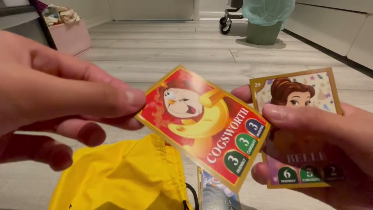 Opening Disney Morrisons Christmas Party 2025 trading cards   {ASMR} 