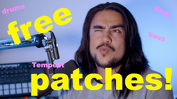 Tempest - FREE patches! (inspired by Prince - 1999)