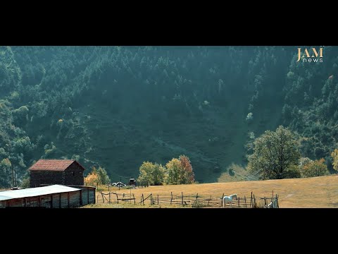 Село Шатили в горах Грузии, почему уходят люди