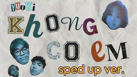 khong co em (sped up ver) | yuoki | OFFICIAL VISUALIZER VIDEO