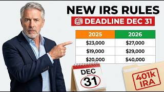 The IRS Changed the Rules on Retirement Accounts in 2026 — Most People Are Finding Out Too Late.