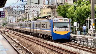 台鐵 1238次 EMU700 區間車 新竹進站