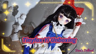 Tinyfox Yi Unboxing Review Dress up||Anime doll|| MSD