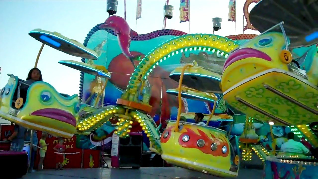 La Pieuvre Offride Foire Aux Manèges de Lille 2020