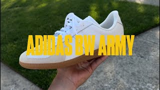 A mid sneaker review on the adidas bw army. | German army trainer