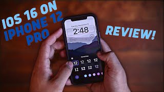 IOS 16 on the iPhone 12 Pro! - Should You Update?