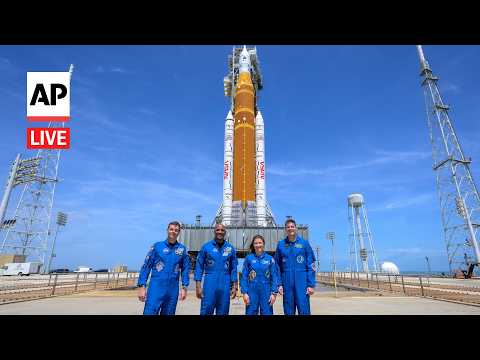 Artemis II launch LIVE: NASA launches moon rocket with four astronauts