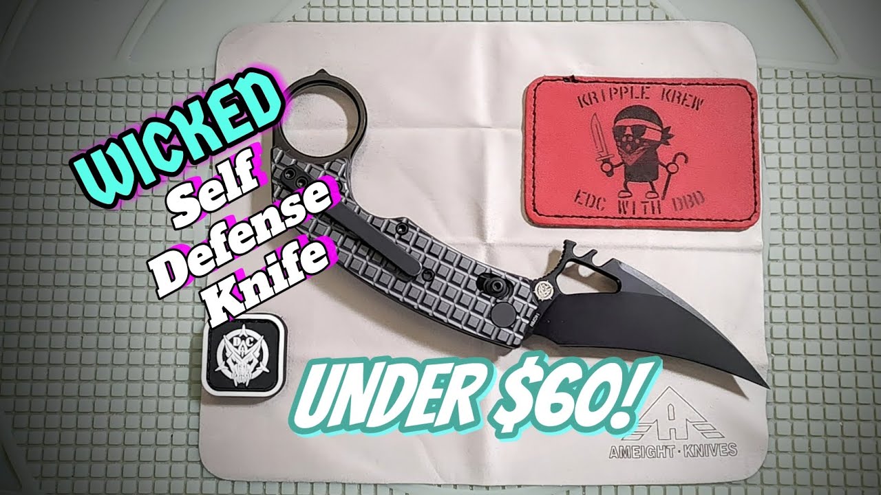 BEST Tactical/Self-Defense UNDER $60!| Ameight x DC Blades MK-2 - Review of My 1st Pikal! 