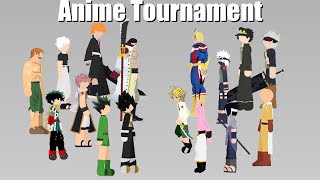 Anime Tournament FULL VERSION | Sticknodes Animation Movie