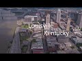 Louisville Kentucky 4K, USA, Drone Footage,  Louisville KY, A Travel Tour UHD