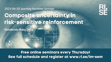 Debabrota Basu: Composite uncertainty in risk-sensitive reinforcement learning
