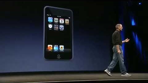 Apple Music Event 2007-The iPod Touch Introduction (Pt.2)