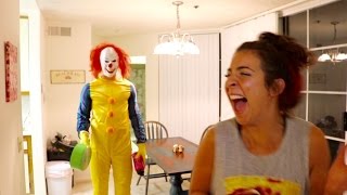 KILLER CLOWN SIGHTING IN HER APARTMENT!!