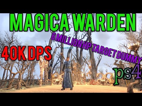 Magica Warden 40k DPS (6 million HP target dummy) - Murkmire
