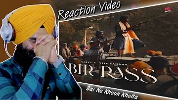 Reaction Bir Rass- Veer Sandhu ft Harvi | Latest New Punjabi Song 2023 | Jind Music