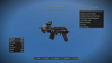 Fallout 4 Wacky Weapons - Auto Force Pistol