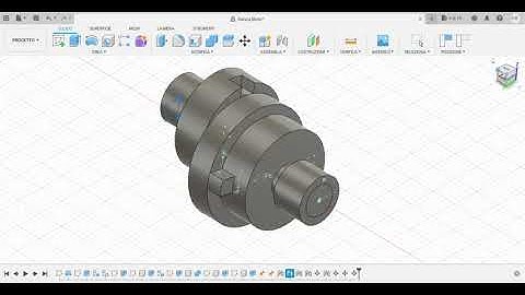 Autodesk Fusion 360 OLDHAM COUPLING
