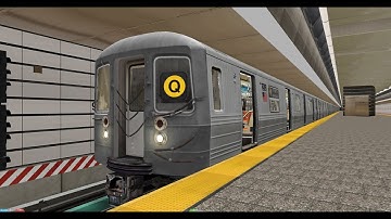 OpenBVE HD: TTN Qualified Operator Run: R68 (Q) 96 St-2 Av to Coney Island-Stillwell Av