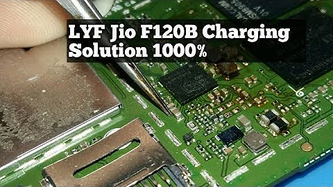 JIO Lyf F120B Charging Solution 1000% Tested || Jio F120b Charging Problem Solution