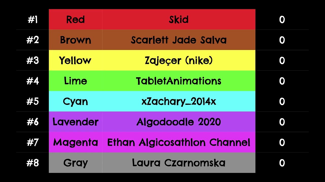 Mini Color Camp 0b YouTube