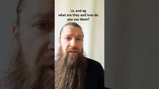 Latin Abbreviations I.e. And Eg