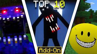 Top 10 Minecraft Best Horror Mods For BEDROCK