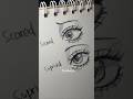 Drawing scared and suprised eyes ✨️ #drawing #art #video #video #tutorial #eyes #shorts