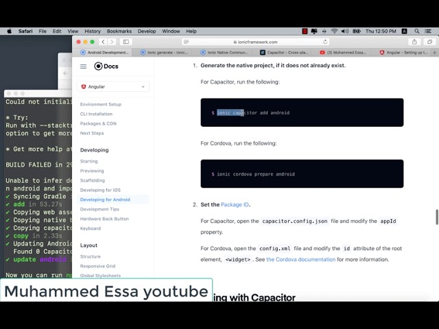 9 Install Ionic 6 Run On Android Avd Build Apk Youtube