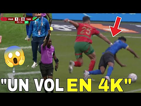 Scandal At The AFCON Morocco Favored By The Referee Against Tanzania 
