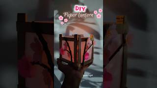 DIY japanese paper lantern tutorial🎐🌸 #fyp #paper #diy #handmade #2026